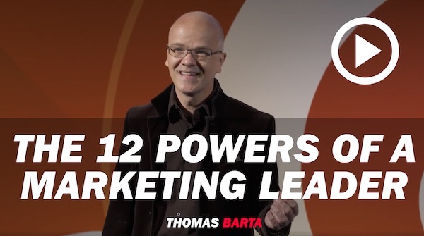The 12 Powers of a marketing leader