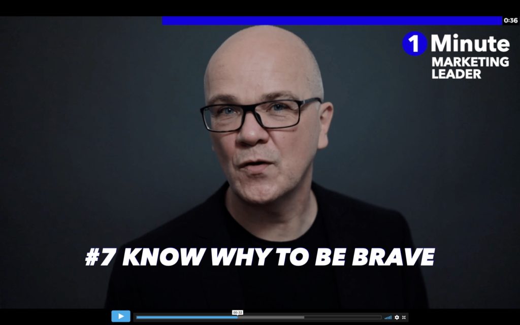 #7 Know why to be brave