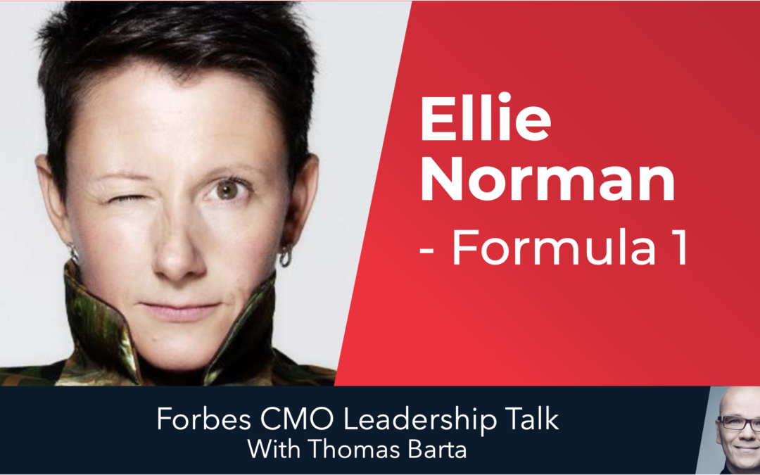 Forbes CMO Leadership Talk: Ellie Norman, Formula 1