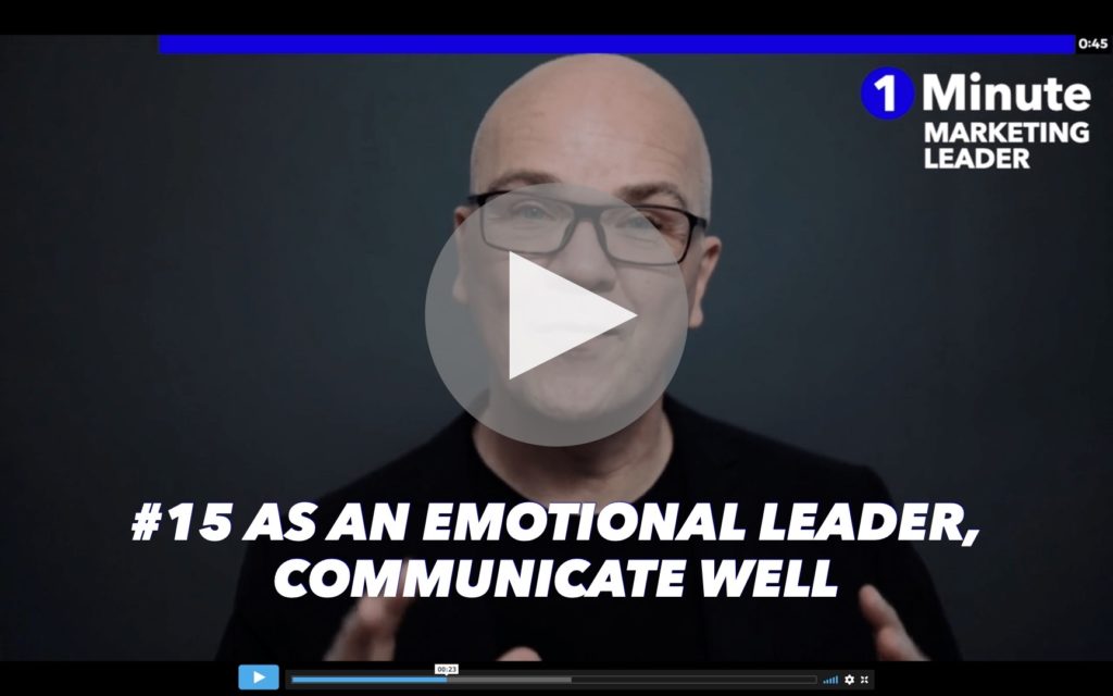 #15 As an emotional leader, communicate well_a